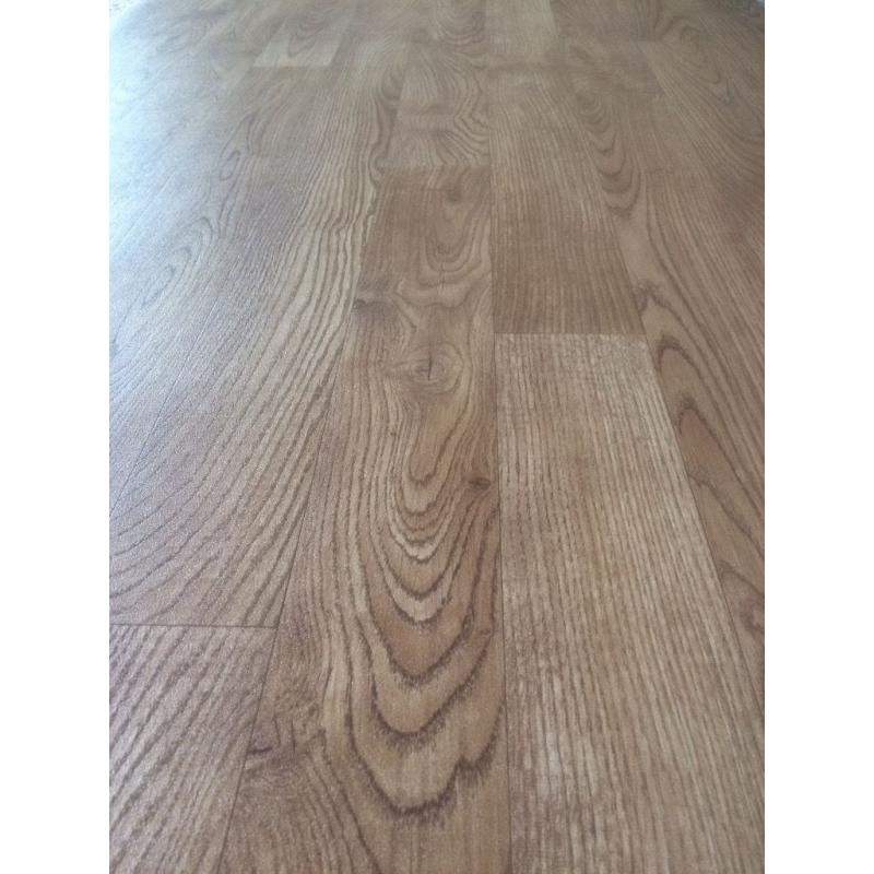 Linoleum wood effect brand new 2 offcuts