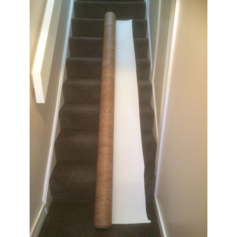 Linoleum wood effect brand new 2 offcuts