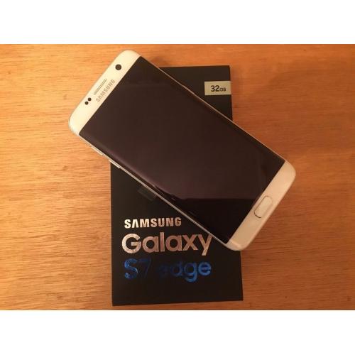 Brand New Unlocked Samsung Galaxy S7 Edge 32GB Pearl White