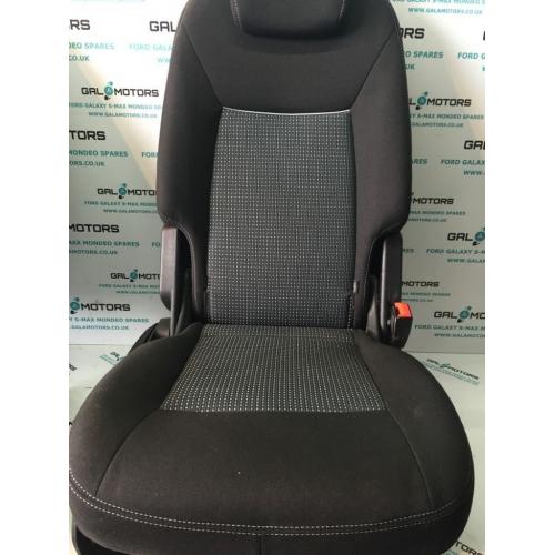 FORD GALAXY MK3 S-MAX 2010-2015 MIDDLE ROW OS SEAT WITH ISOFIX AD12