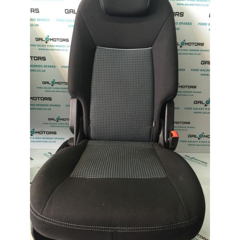 FORD GALAXY MK3 S-MAX 2010-2015 MIDDLE ROW OS SEAT WITH ISOFIX AD12