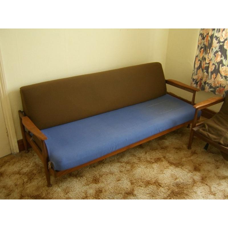 Sofa bed + armchair