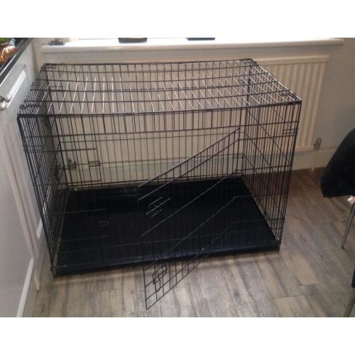 Large dog cage