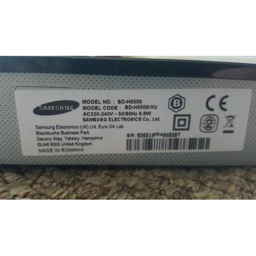 samsung bd-h5500 3d blu ray player