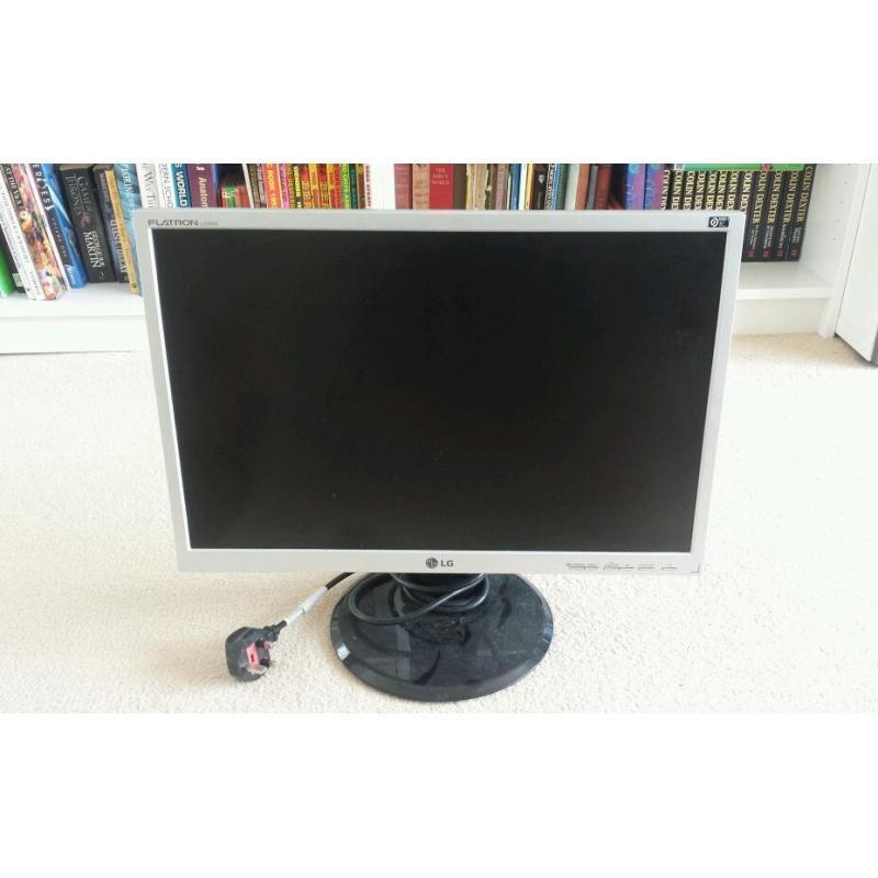 22" LG Flatron computer monitor