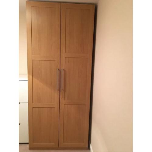 IKEA oak wardrobe