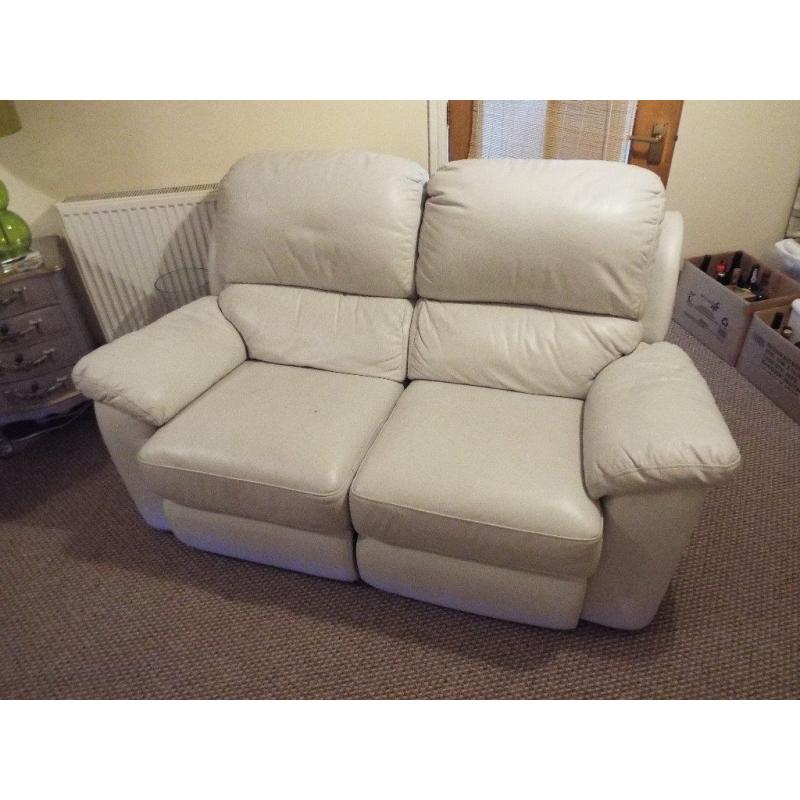 Leather suite 3/2 recliner