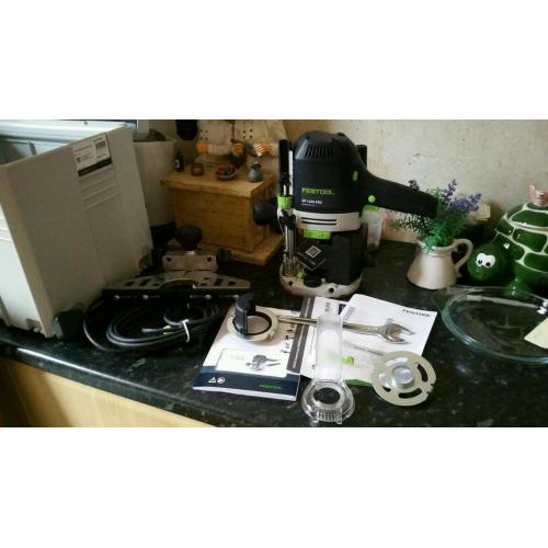 Festool OF 1400 EBQ-PLUS never been used