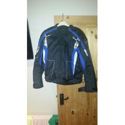 Motorbike jacket and trousers