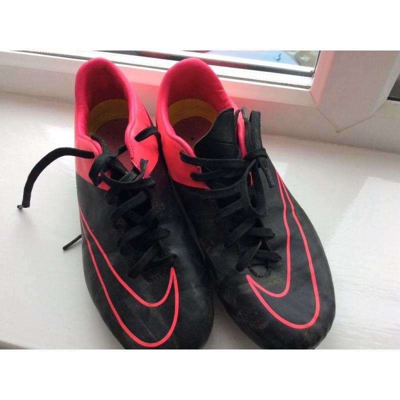 Nike mercurial football boots SG size 5