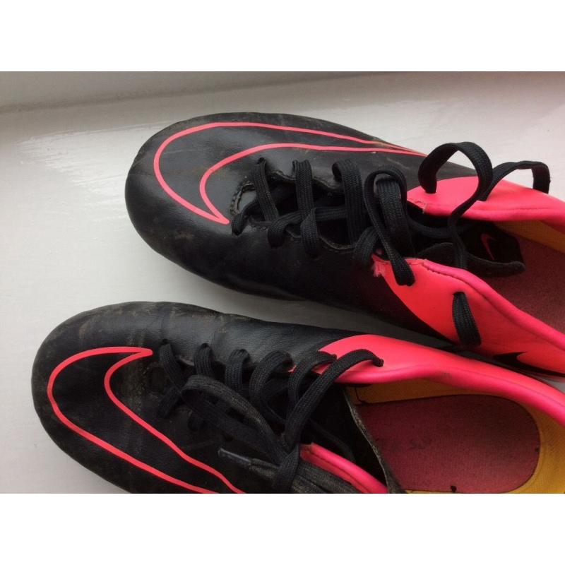Nike mercurial football boots SG size 5