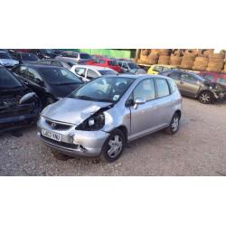 Breaking Honda jazz car parts spares 2002-2008 BREAKING HONDA JAZZ CAR PARTS SILVER