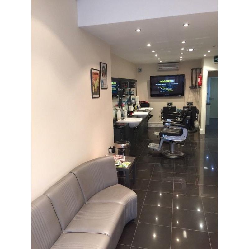 Fully equipped barbers shop for rent