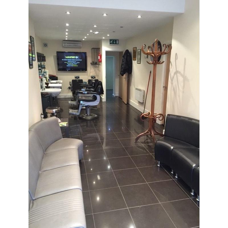 Fully equipped barbers shop for rent
