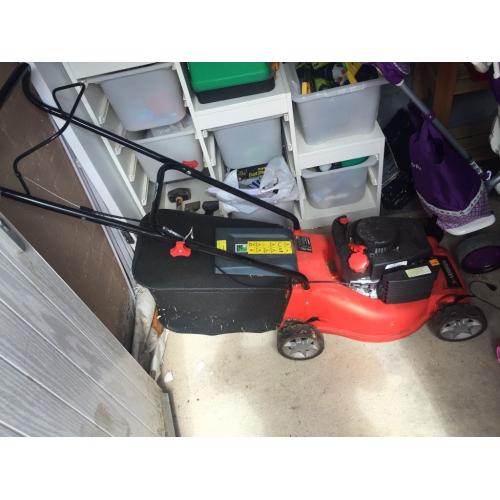 Petrol lawnmower