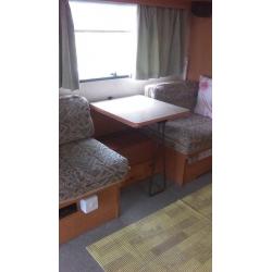 Caravan with awning for sale