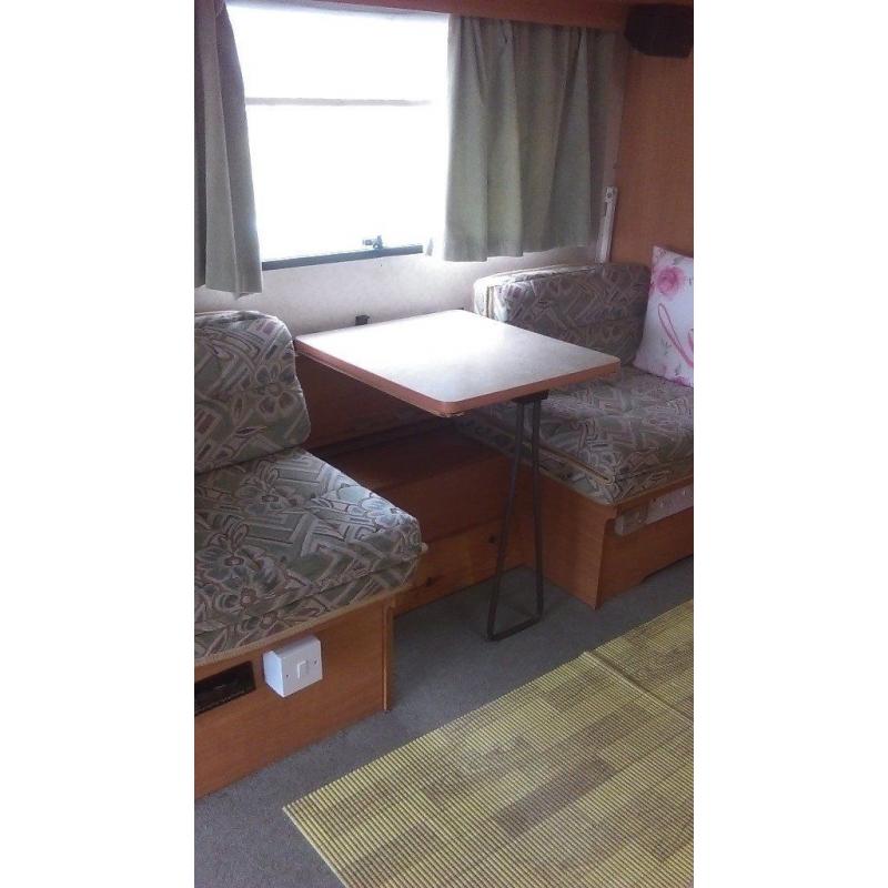 Caravan with awning for sale