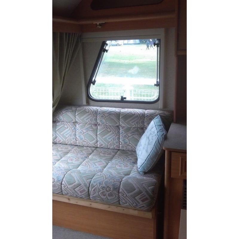 Caravan with awning for sale