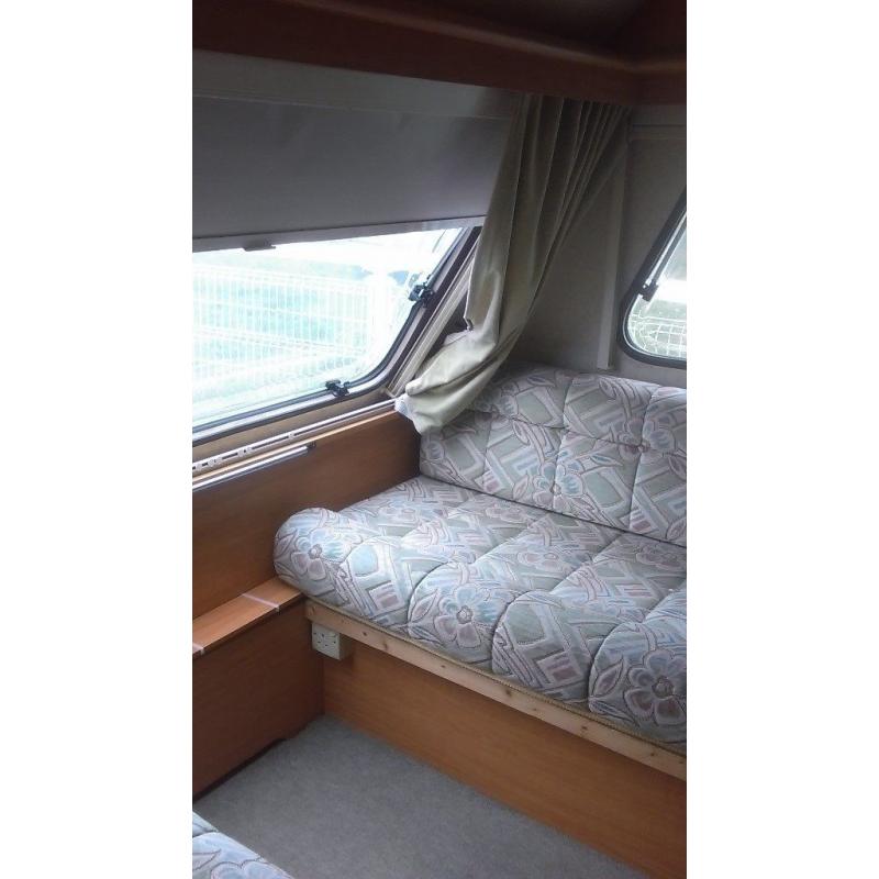 Caravan with awning for sale