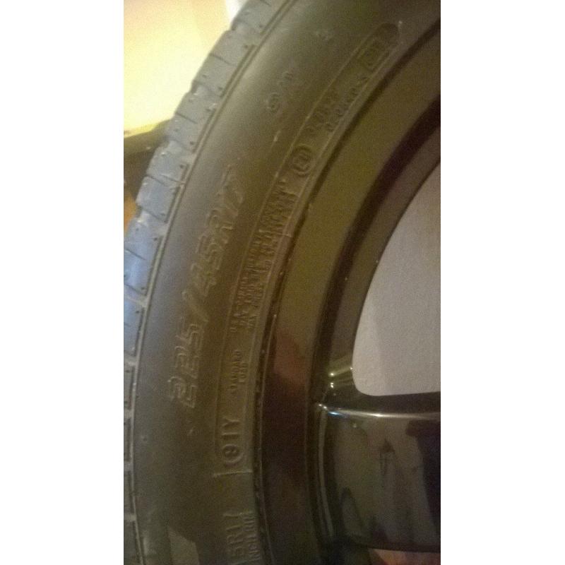 4x 17inch dynamics alloys & tyres