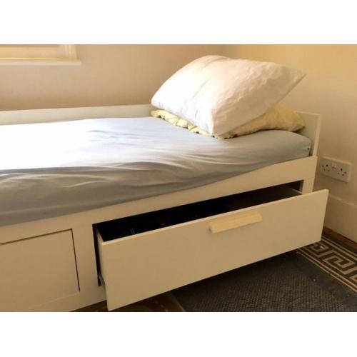 IKEA Brimnes single bed (extends to double)