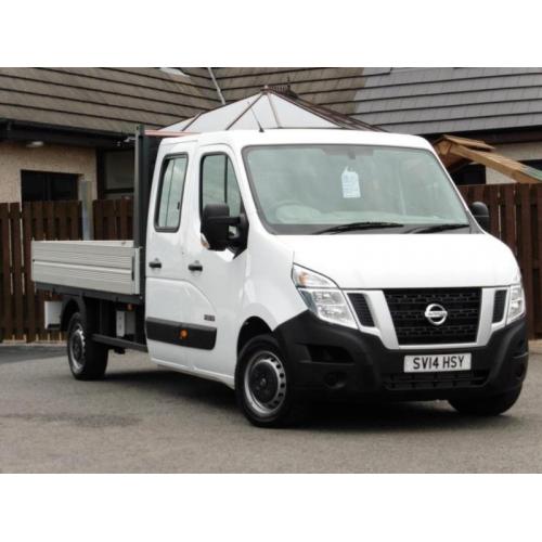 Nissan NV400 2.3dCi SE L3 3500 Dropside 4dr DIESEL MANUAL 2014/14