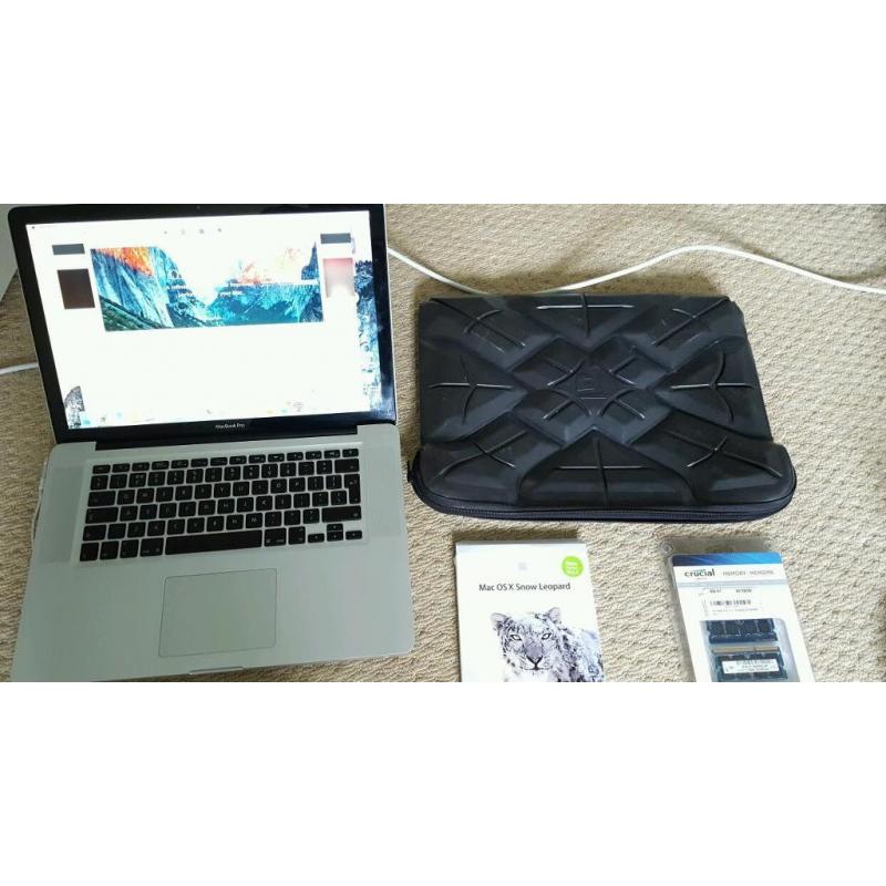 Macbook pro late 2008 15inch