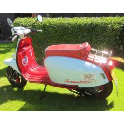 Scomadi TL125 Duel Colour Scooter 2016 400 miles PM TuningPerformance Exhaust