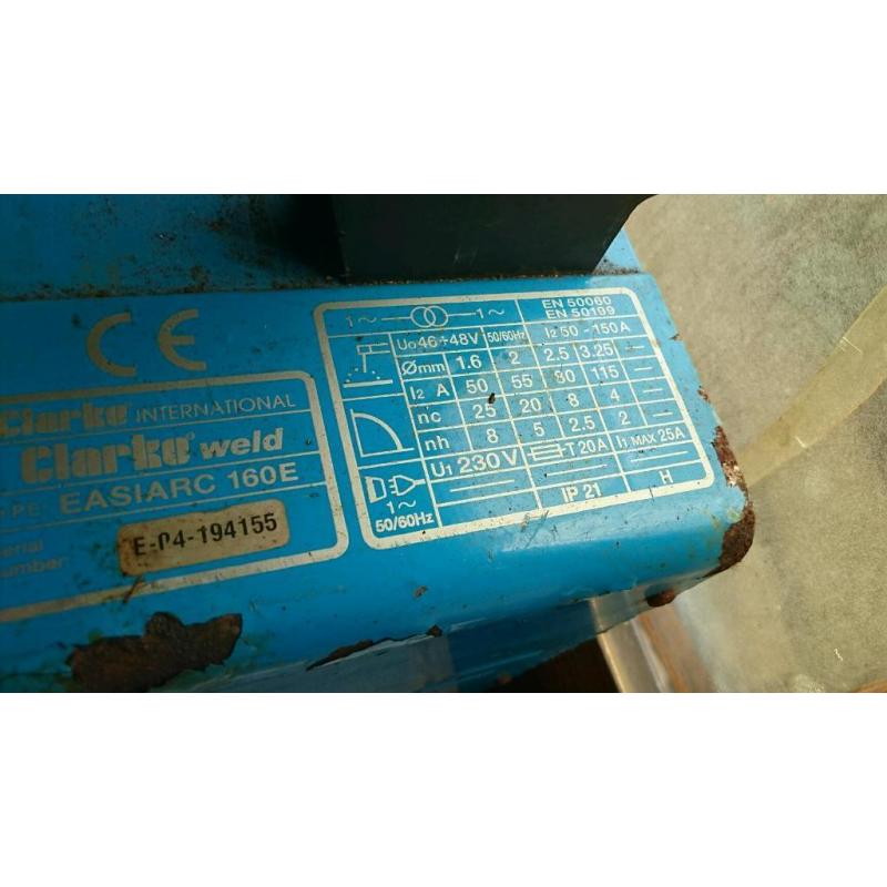 Mig and arc welder for swaps