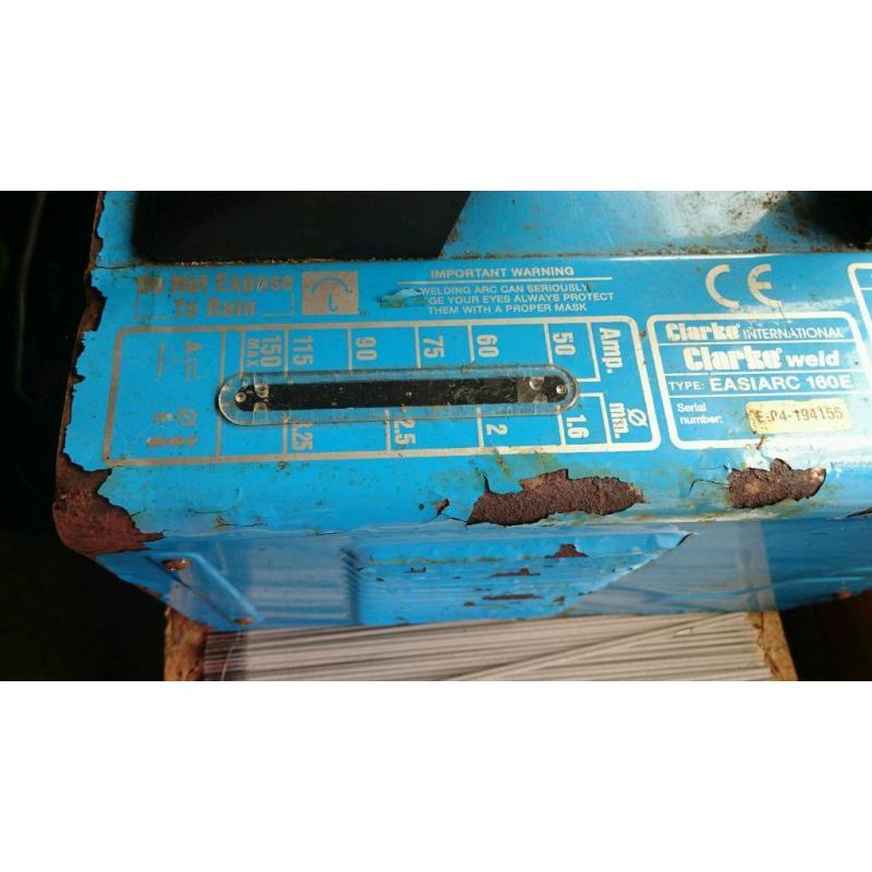 Mig and arc welder for swaps