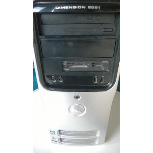 DELL DIMENSION E521 PC DESKTOP TOWER COMPUTER 4GB