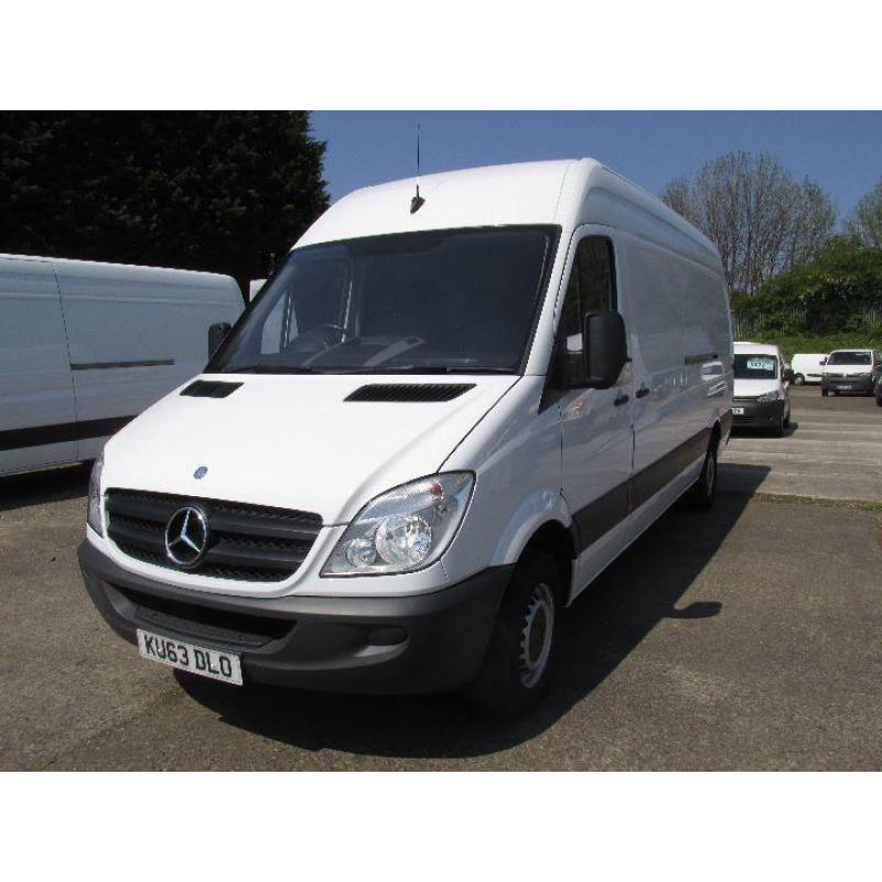 Mercedes-Benz Sprinter 313 CDi LWB High Roof 3.5T Van DIESEL MANUAL WHITE (2013)