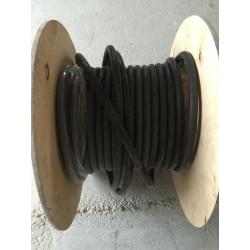 Split concentric cable