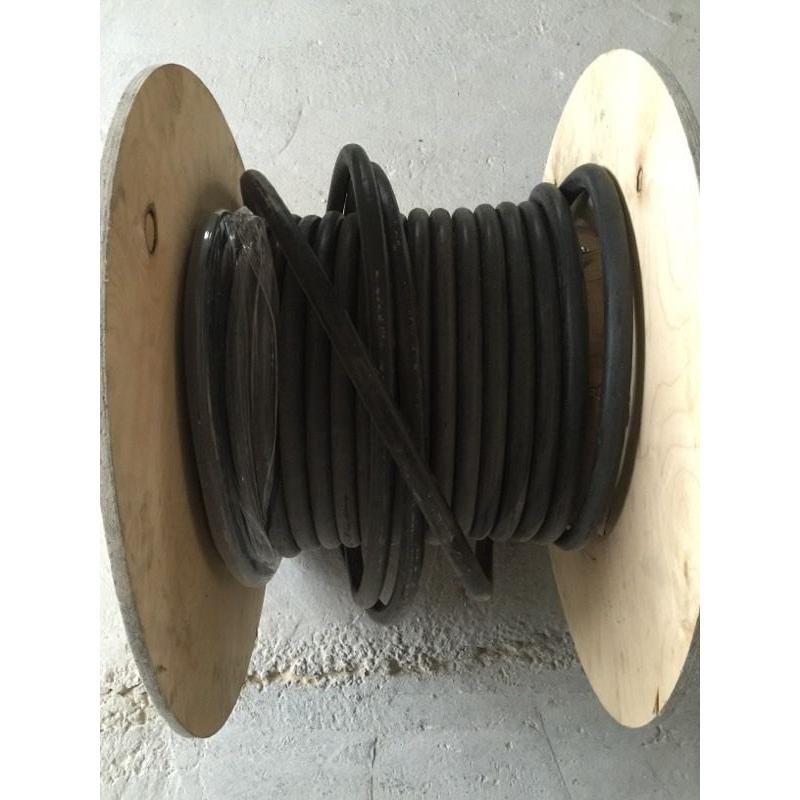 Split concentric cable