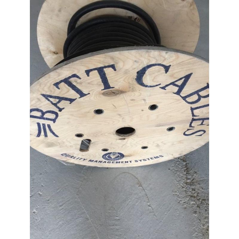 Split concentric cable