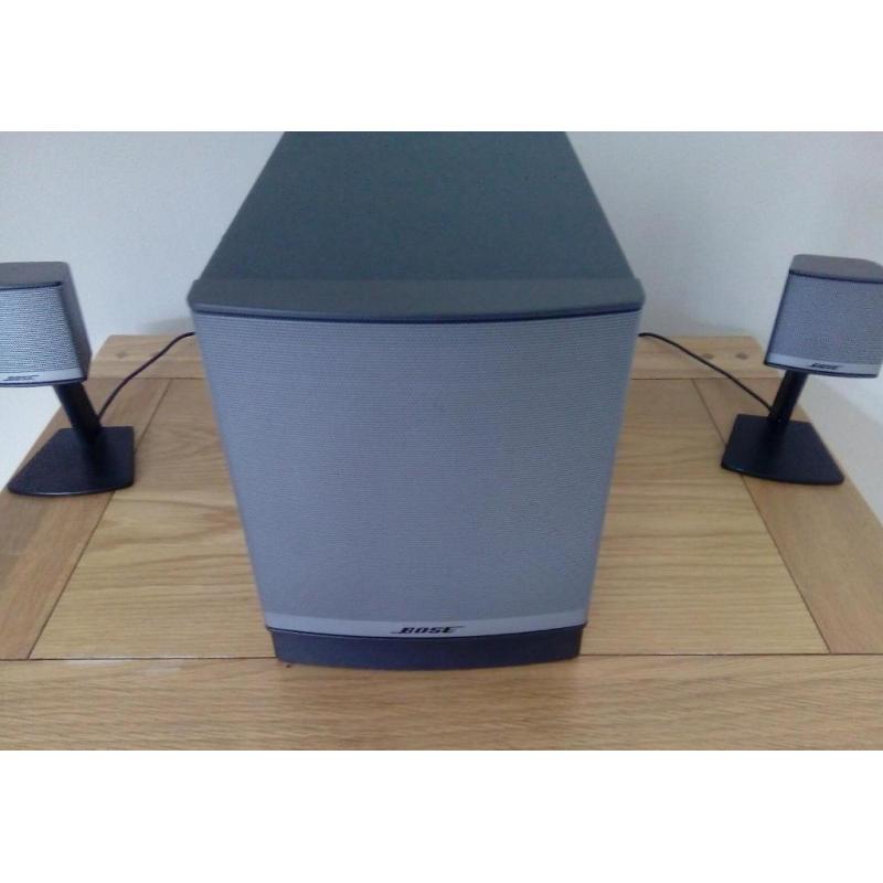 Bose cinema speakers iPod PC laptop