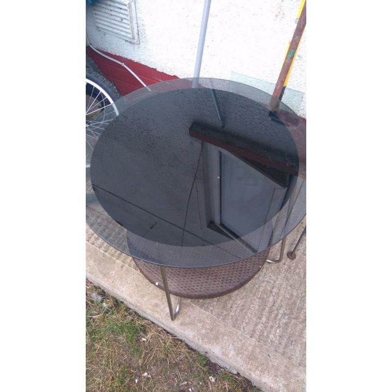 Unusual table patio or inside