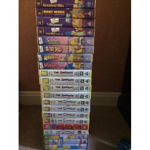 Simpsons VHS