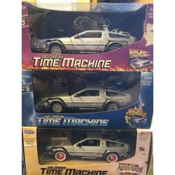 3 back to the future cars