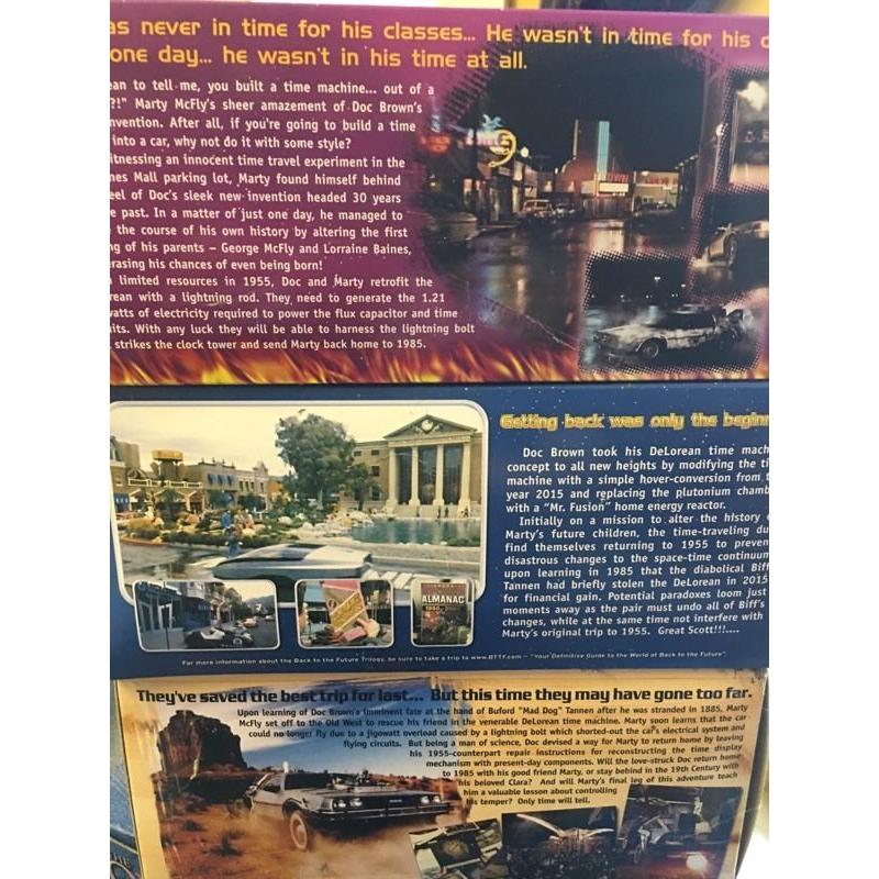3 back to the future cars
