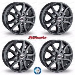 Brand New Set of 4 16" Team Dynamics Scorpion brand new, Fiat ducato Motorhome Van wheels