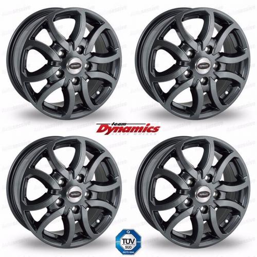 Brand New Set of 4 16" Team Dynamics Scorpion brand new, Fiat ducato Motorhome Van wheels