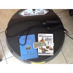 Vibrapower Disc with resistant bands and dvd