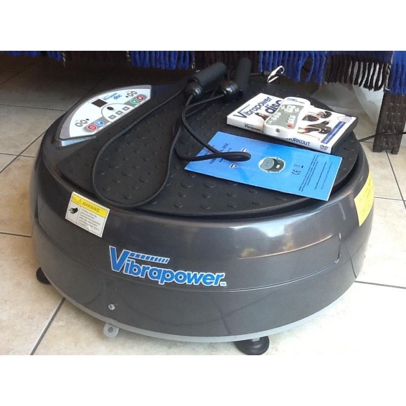 Vibrapower Disc with resistant bands and dvd