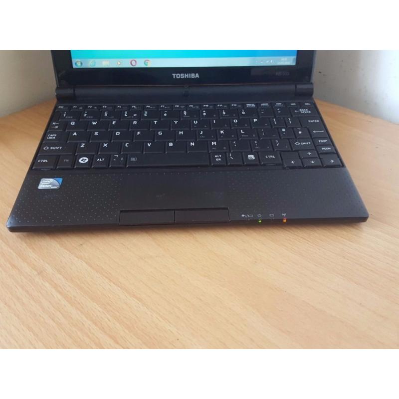Toshiba Laptop/Notebook Windows 7 Office 160GB Hard Drive 1GB RAM Wifi