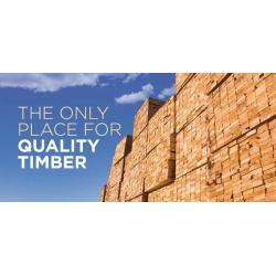 Decking timber treated