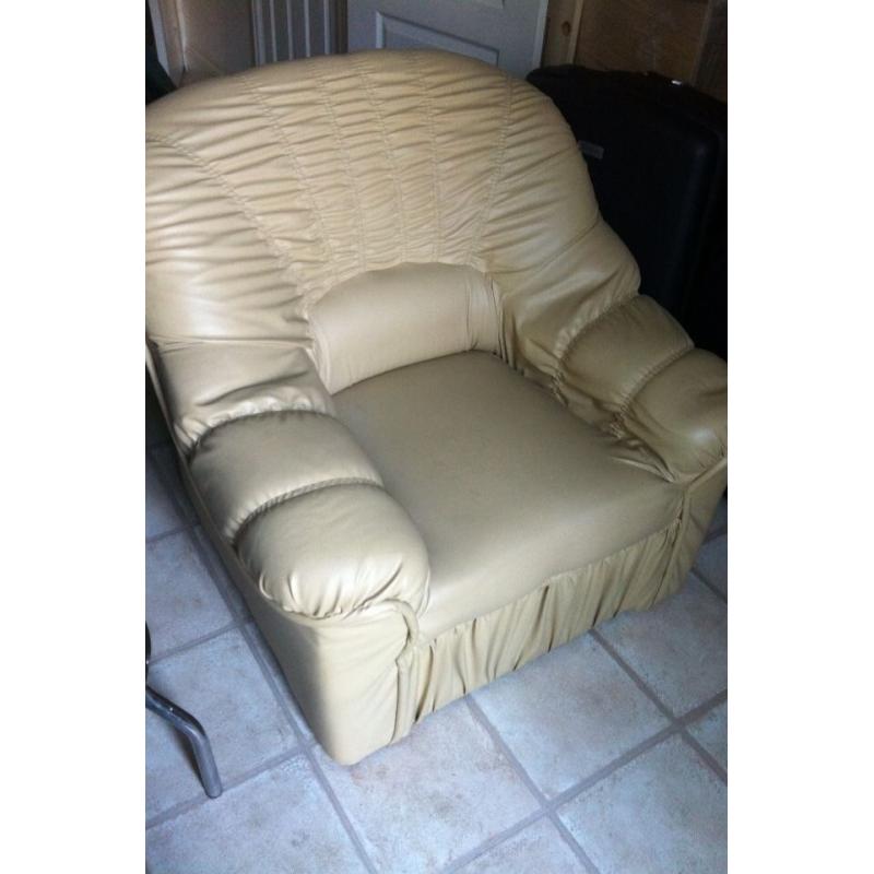 Three piece sofa set