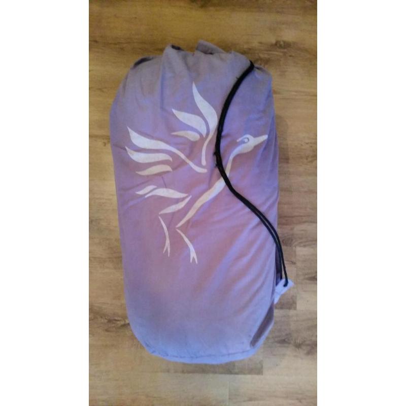 Futon company single mattress and bag. Feltham