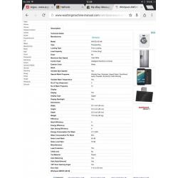 Whirlpool aqua awo/d as148 8kg can deliver if local