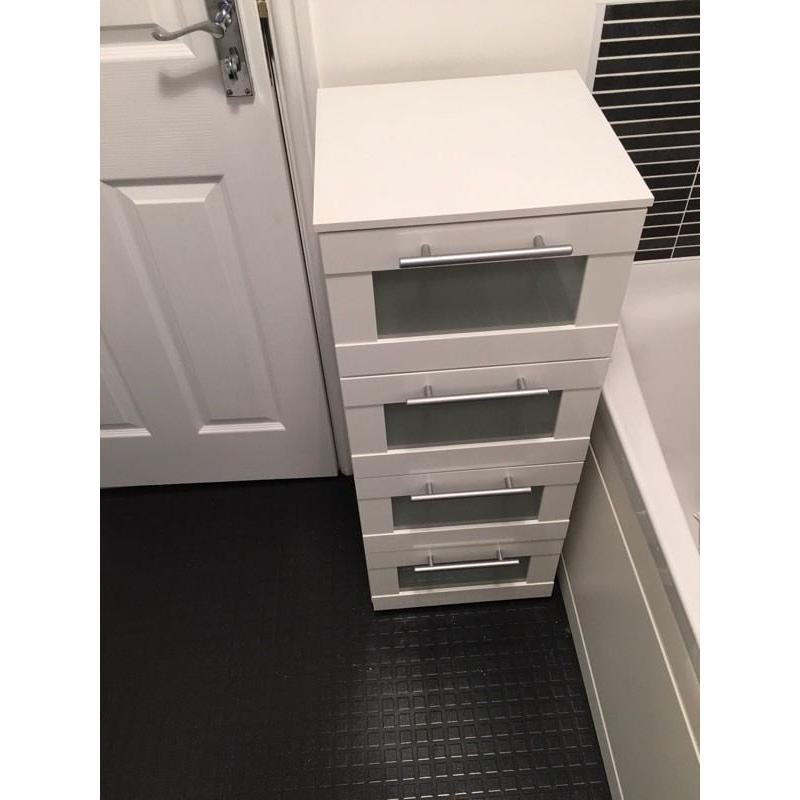 Slim waterproof bathroom cabinet